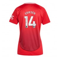 Manchester United Christian Eriksen #14 Replica Home Shirt Ladies 2024-25 Short Sleeve